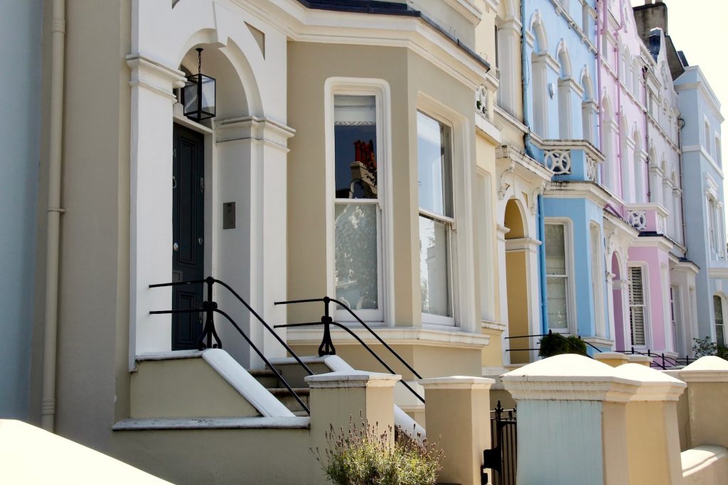 terraced houses in notting hill london